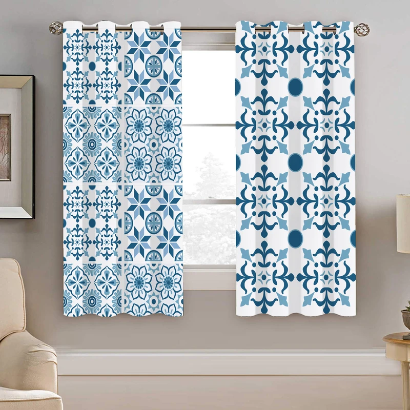 پرده نیروانا طرح سنتی مدل مخمل کد 4046 سایز 140×200 سانتی متر