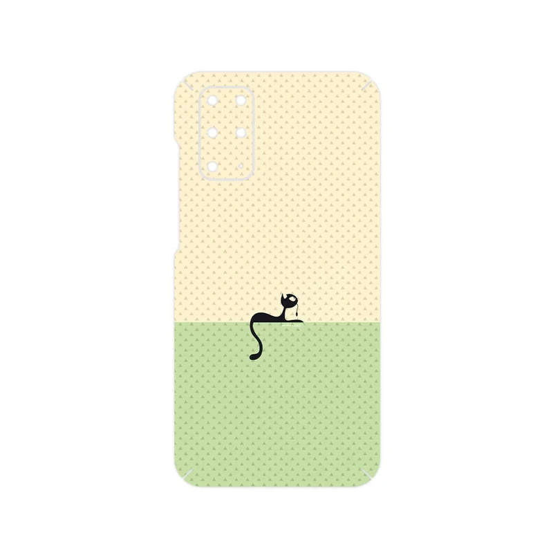 برچسب پوششی ماهوت مدل Minimal Internet Cat Icon مناسب برای گوشی موبایل سامسونگ Galaxy S20 Plus
