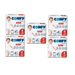 پوشک بچه کانفی مدل PANTS سایز 4 پنج بسته 30 عددی