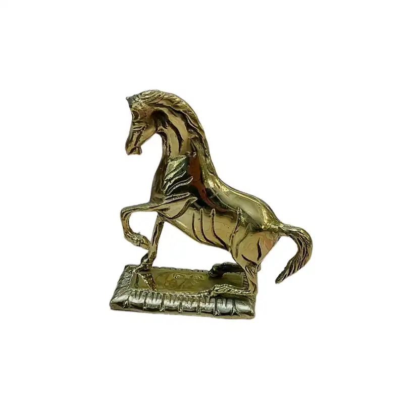 دکوری برنجی مدل اسب