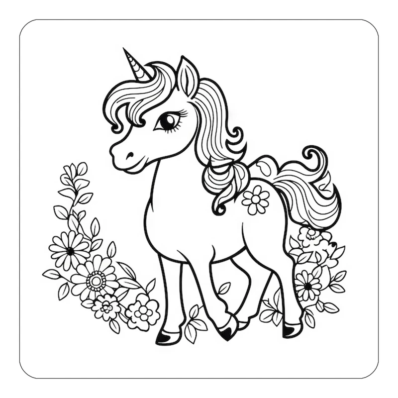 مگنت کاکتی طرح اسب تک شاخ و یونیکورن مدل mp32026