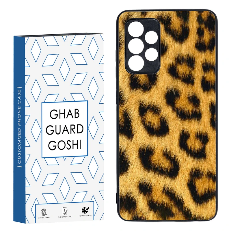 کاور قاب گارد گوشی طرح پلنگی کد TPU-074 مناسب برای گوشی موبایل سامسونگ Galaxy A52