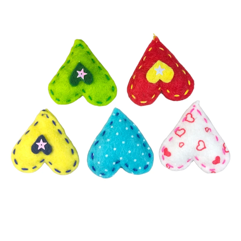 مگنت مدل قلبی مجموعه 5 عددی