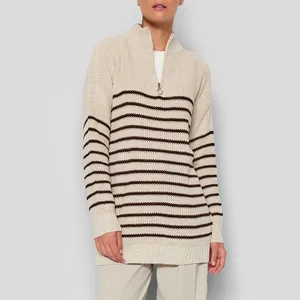 پلیور یقه ایستاده زنانه ترندیول مدل 663866161