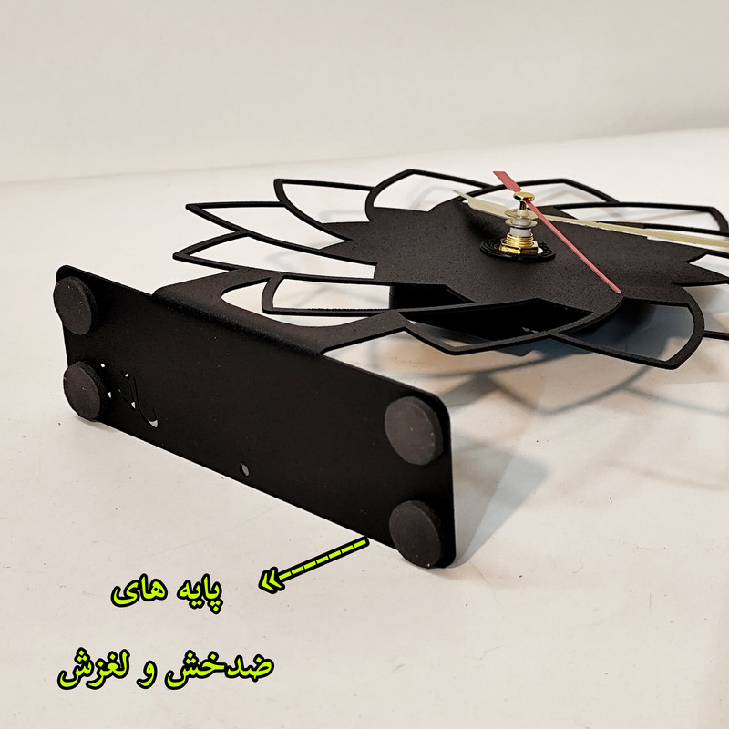 ساعت رومیزی نیتا متال طرح مینیمال کد 2