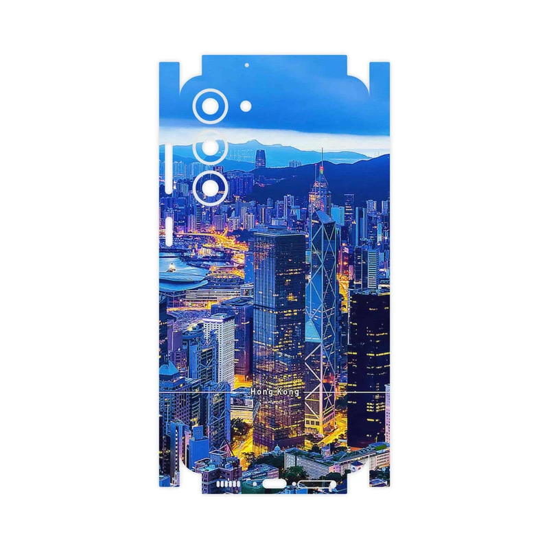برچسب پوششی ماهوت مدل Hong Kong City-FullSkin مناسب برای گوشی موبایل سامسونگ Galaxy S23 Plus