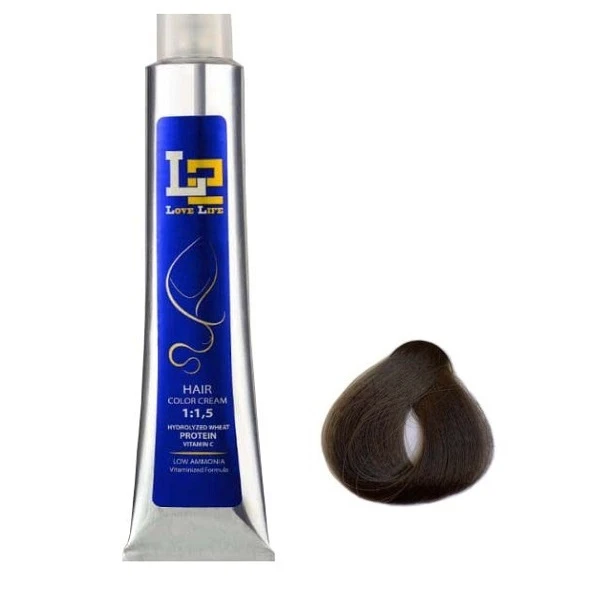 رنگ مو ال تو سری طبیعی شماره 5.000 حجم 100 میلی لیتر رنگ قهوه ای روشن قوی