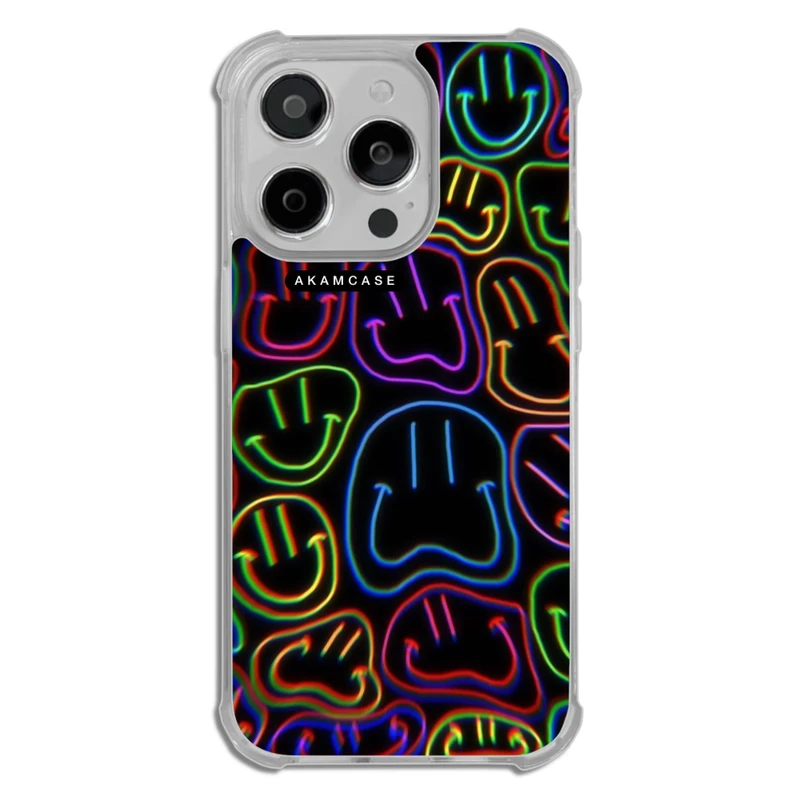 کاور آکام مدل AMCWTA14PRO-HAPPY FACE7 مناسب برای گوشی موبایل اپل iPhone 14 Pro