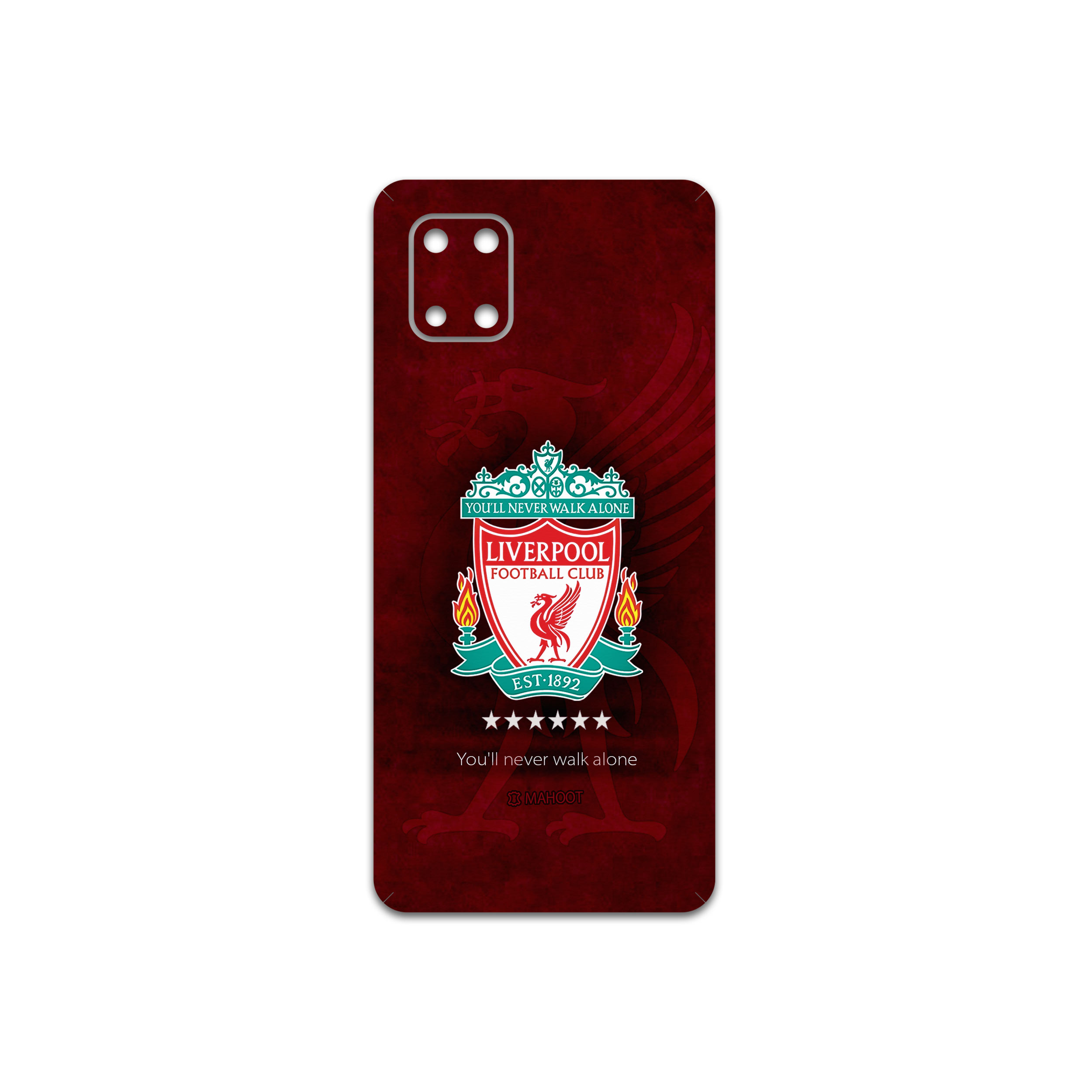 برچسب پوششی ماهوت مدل Liverpool-FC مناسب برای گوشی موبایل سامسونگ Galaxy Note10 Lite