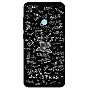 Megafone Social Media 1898 Cover For Realme 7i / C12