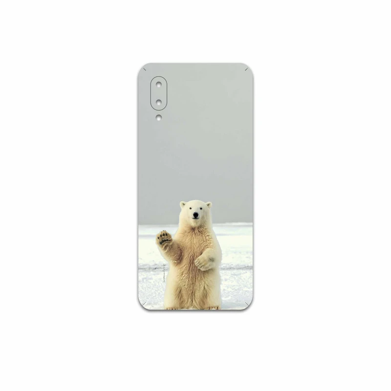 برچسب پوششی ماهوت مدل Polar-bear مناسب برای گوشی موبایل سامسونگ Galaxy M02