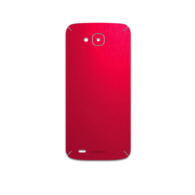 برچسب پوششی ماهوت مدل Matte-Warm-Red مناسب برای گوشی موبایل ال جی X venture