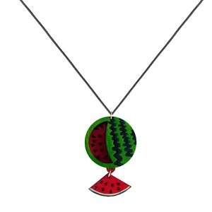 گردنبند دخترانه مدل هندوانه 2 کد Yalda-02