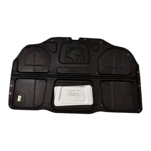 عایق درب موتور(نمدی کاپوت)ایده پارت نیکان مدل آلومینیوم دار مناسب خودرو دنا/دنا پلاس