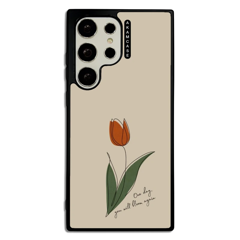 کاور آکام مدل AMC-WSGS23U-FLOWERS-22 مناسب برای گوشی موبایل سامسونگ Galaxy S23 Ultra