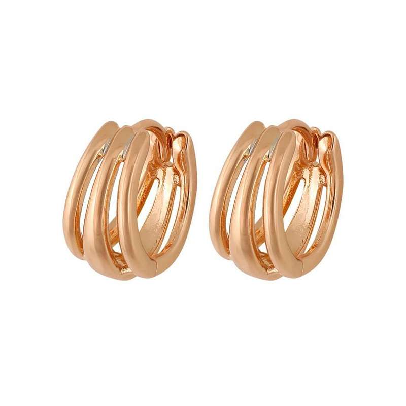 گوشواره زنانه ژوپینگ مدل حلقه ای کد XP 02