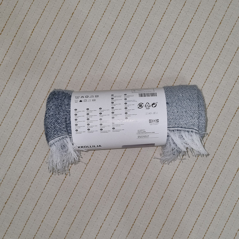 شال مبل و تخت ایکیا مدل Krollilja سایز 170x130 سانتی متر