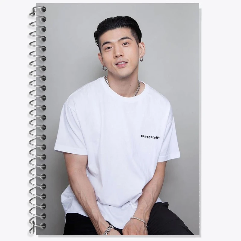 دفتر زبان 50 برگ خندالو مدل سه خط طرح بی ام گروه کارد Kard کد 20107