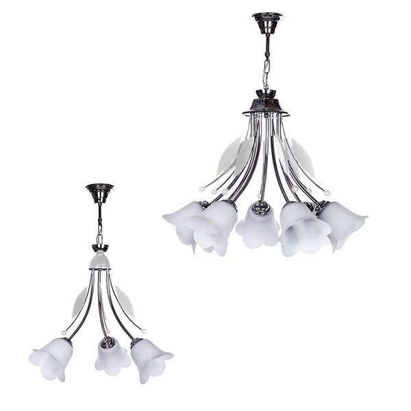  لوستر چشمه نور کد  A2540/7-3-Pro مجموعه 2 عددی
