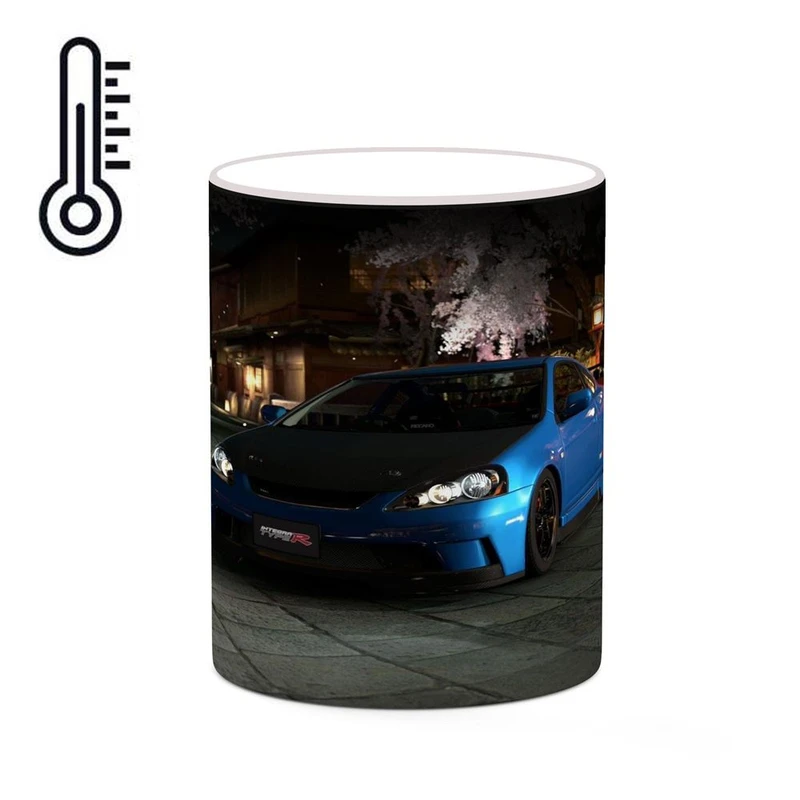 ماگ حرارتی کاکتی مدل بازی Gran Turismo کد mgh28760