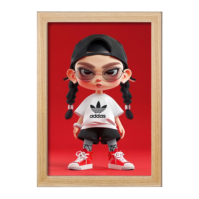 تابلو خندالو مدل دخترانه کد F4041