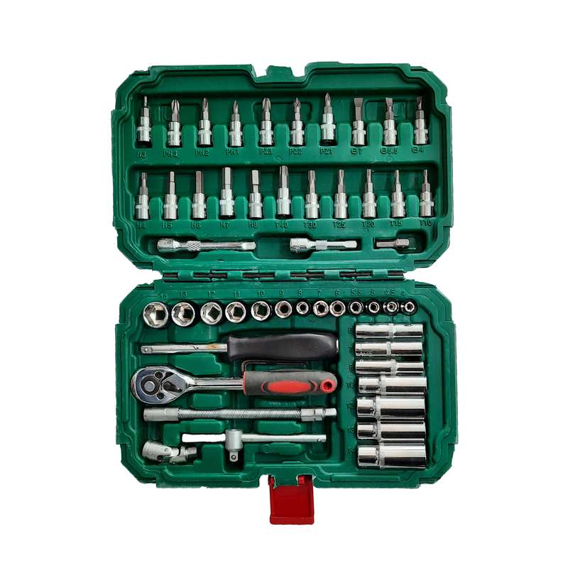 مجموعه 53 عددی آچار و سری بکس مدل DI-53PCS
