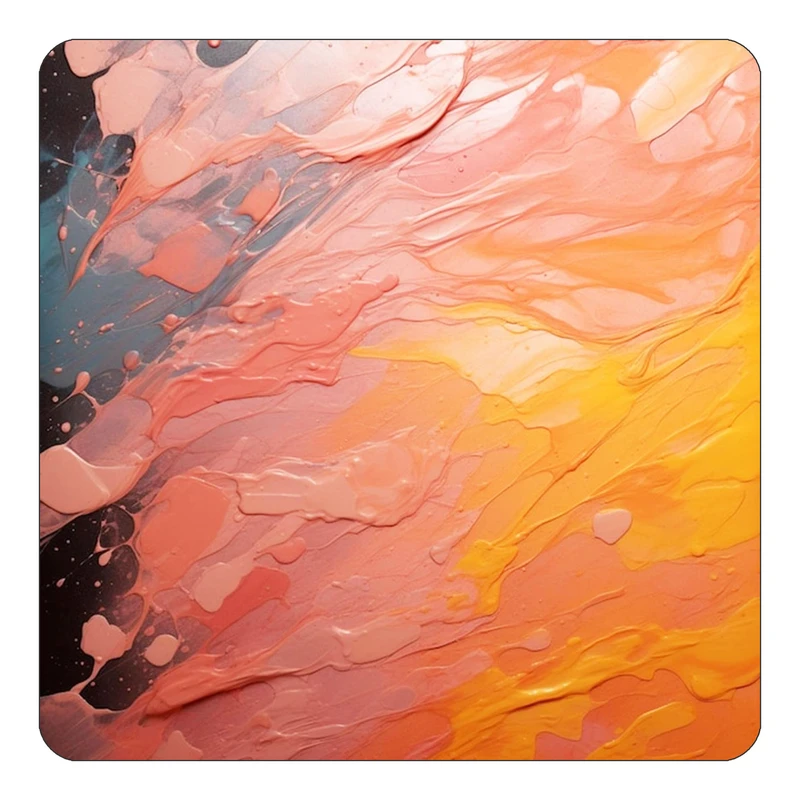 مگنت کاکتی طرح نقاشی رنگ روغن مدل mp71125