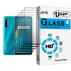 AFS Unique Glass MIX004 Screen Protector For Realme 5i Pack Of 4