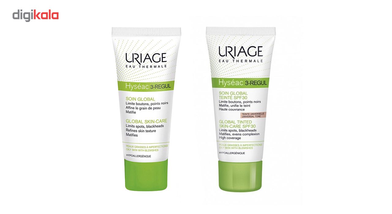 کرم ضد جوش قوی رنگی اوریاژ مدل Hyseac 3-Regul با SPF30 حجم 40 میلی لیتر -  - 2