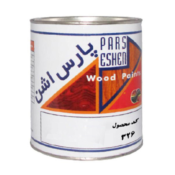 رنگ سفید فوری چوب پارس اشن کد 326 حجم 1 لیتر