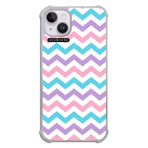 AKAM AMCWTA14PLUS-PASTEL PATTERN13 Cover For Apple iPhone 14 Plus