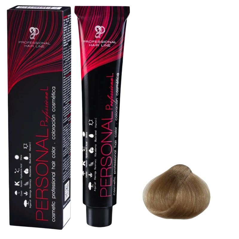 رنگ مو پرسونال پی ال شماره 8.52 حجم 100 میلی لیتر رنگ بلوند بژ روشن