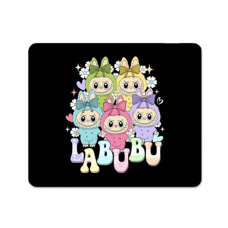 ماوس پد پاد آفرین مدل عروسک لبوبو کد P637 سایز 19*24 سانتی متر