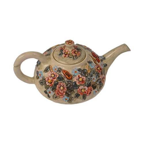 قوری سرامیکی مدل کلاسیک دیبا