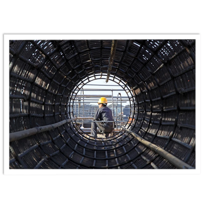 تابلو بکلیت طرح مهندسی ساختمان و میلگرد مدل W-S1456