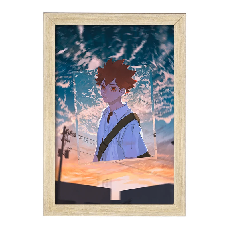 تابلو خندالو مدل هیناتا انیمه هایکیو Haikyu  کد 17769