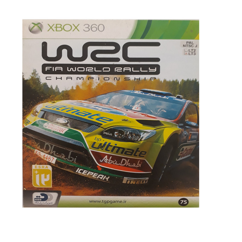 بازی wrc مخصوص xbox 360 بازی wrc مخصوص xbox 360