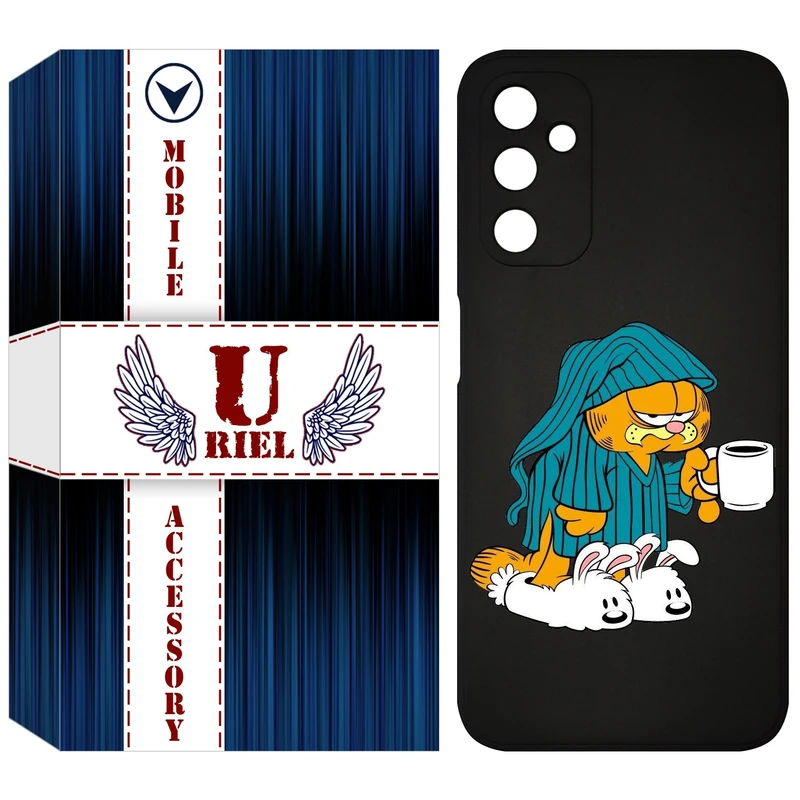 کاور یوریل مدل KSH کد 72 طرح گارفیلد مناسب برای گوشی موبایل سامسونگ Galaxy A14 4G / A14 5G