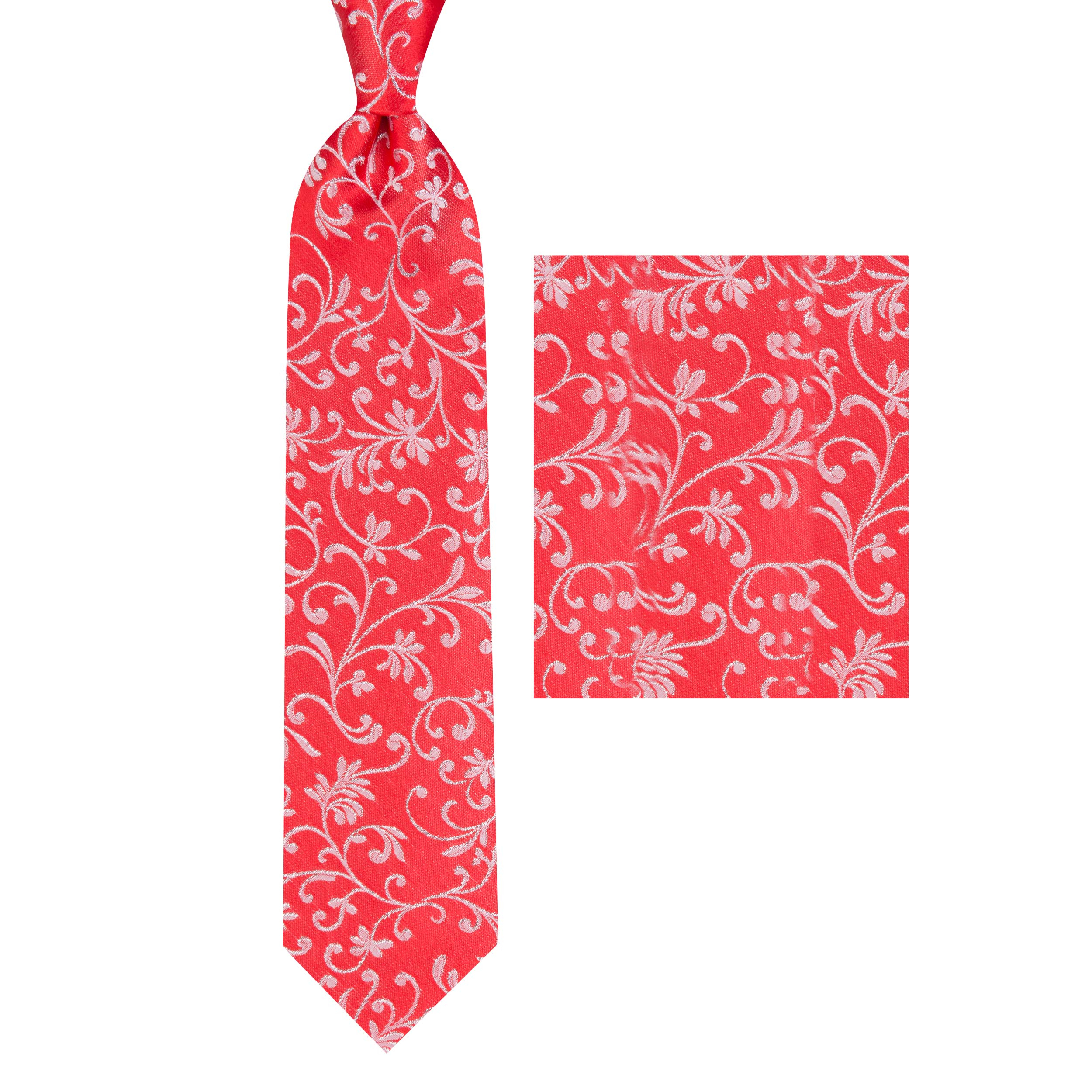 ست کراوات و دستمال جیب مردانه مدل GF-F1745-R