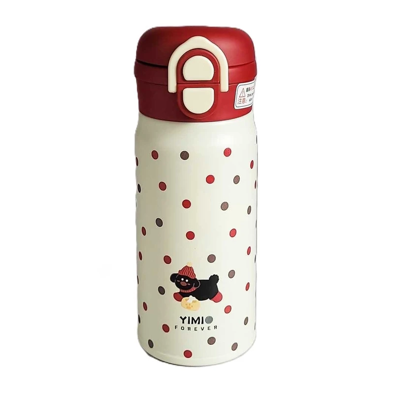 فلاسک کودک یمی مدل هپی داگ گنجایش 0.35 لیتر