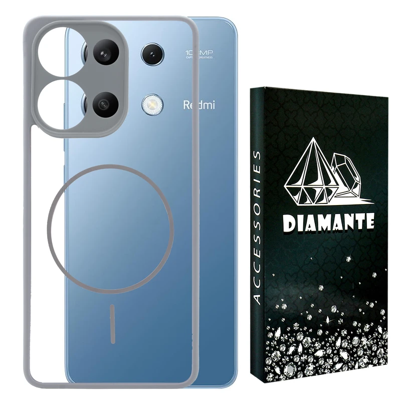 کاور دیامانته مدل MaGray Bk مناسب برای گوشی موبایل شیائومی Poco M6 Pro 4G