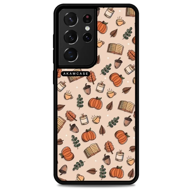 کاور آکام مدل AMC-WSGS21U-PUMPKIN-7 مناسب برای گوشی موبایل سامسونگ Galaxy S21 Ultra