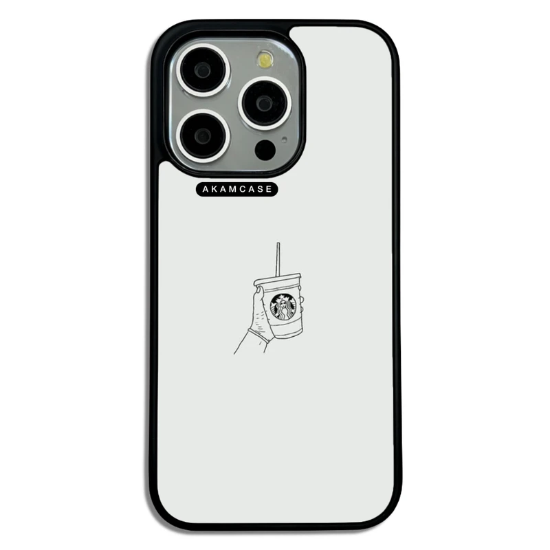 کاور آکام مدل AMCWTA15PRO-STARBUCKS16 مناسب برای گوشی موبایل اپل iPhone 15 Pro