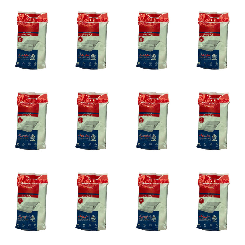 زیر انداز بهداشتی یکبار مصرف بیمار مدل NT12 مجموعه 12 عددی