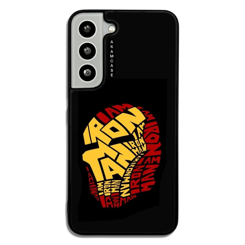 کاور آکام مدل AMC-WSGS22-IRON MAN3 مناسب برای گوشی موبایل سامسونگ Galaxy S22