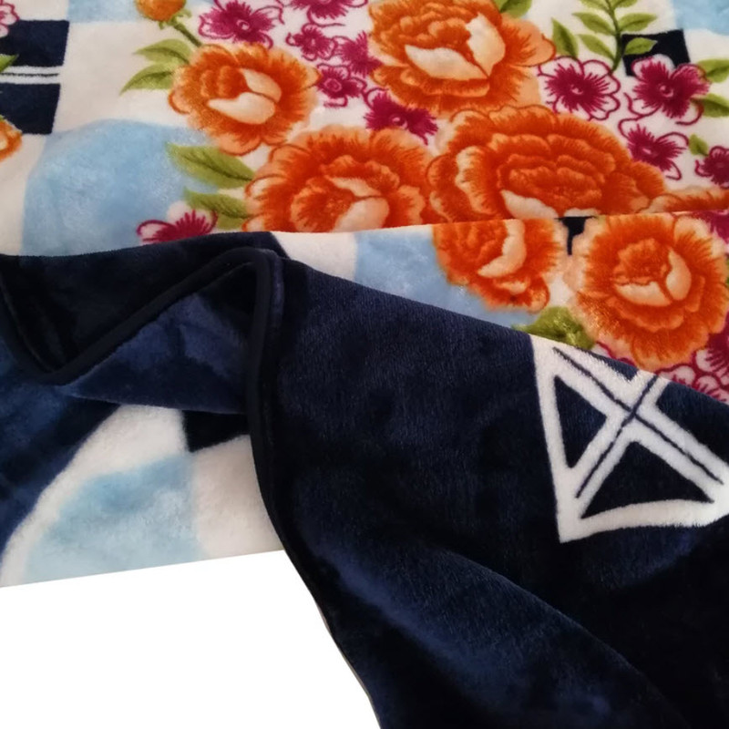 پتو یک نفره گلبافت مدل برتر کد 127 سایز 220x160 سانتی‌متر