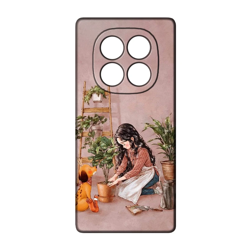 کاور طرح دخترانه کد 253 مناسب برای گوشی موبایل شیائومی Redmi Note 14 Pro 5G