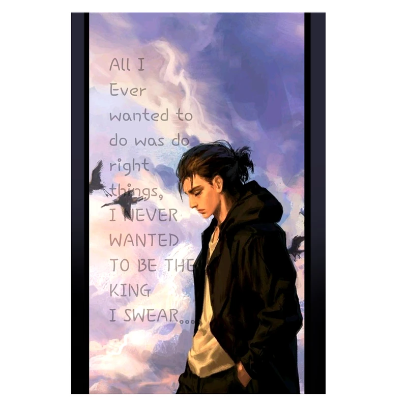 پوستر مدل ارن ییگر Eren yeager طرح انیمه Attack on titan کد 231