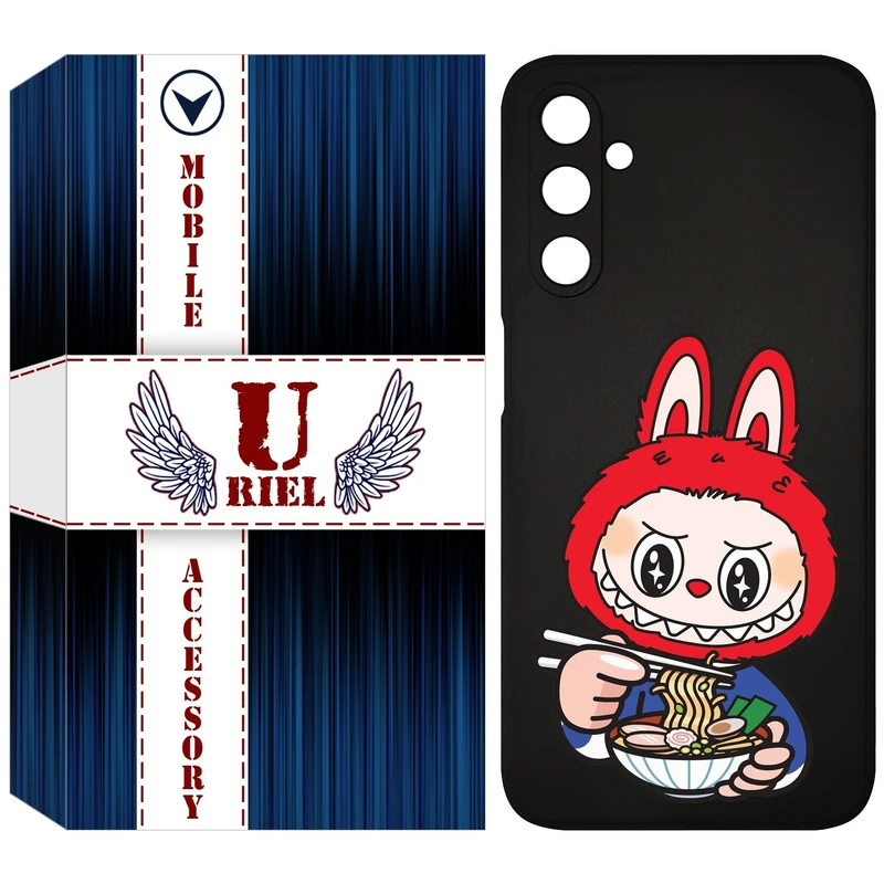 کاور یوریل مدل KSH کد 117 طرح عروسک لبوبو مناسب برای گوشی موبایل سامسونگ Galaxy A24