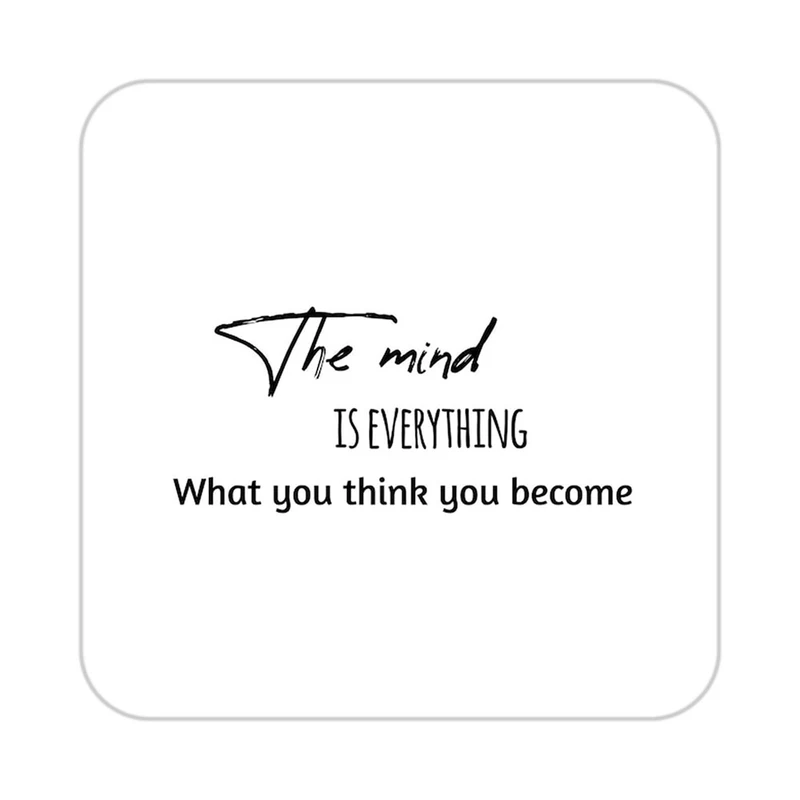 زیر لیوانی کاکتی طرح جملات انگیزشی و مثبت مدل mp25117